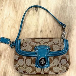 Coach wristlet/small purse. 7”x 4.5”